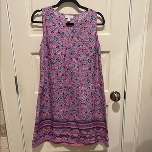 J. Jill Love Linen Floral Dress
